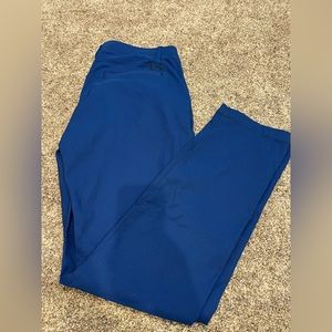 Blue UNDER ARMOUR loose golf pants 34x34